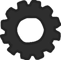 doodle cogwheel big